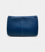 HMHalzan Blue Leather Handbag