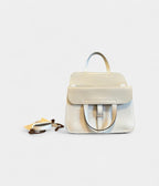 HMHalzan Brown Patent Leather Handbag