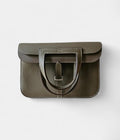 HMHalzan Leather Beige Handbag