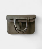 HMHalzan Leather Beige Handbag