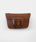 HMHalzan Leather Brown Handbag