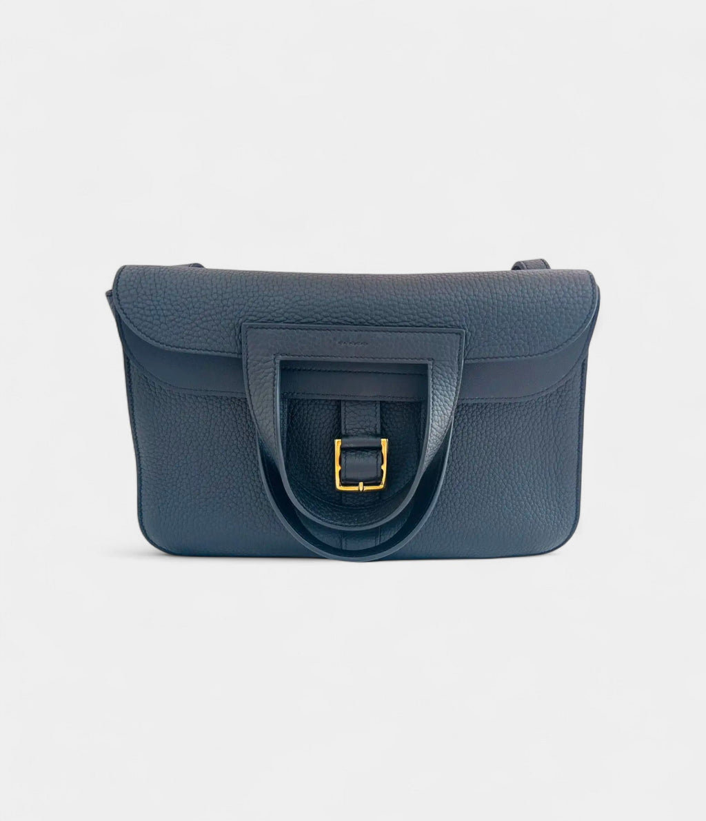 HMHalzan Leather Clutch Bag