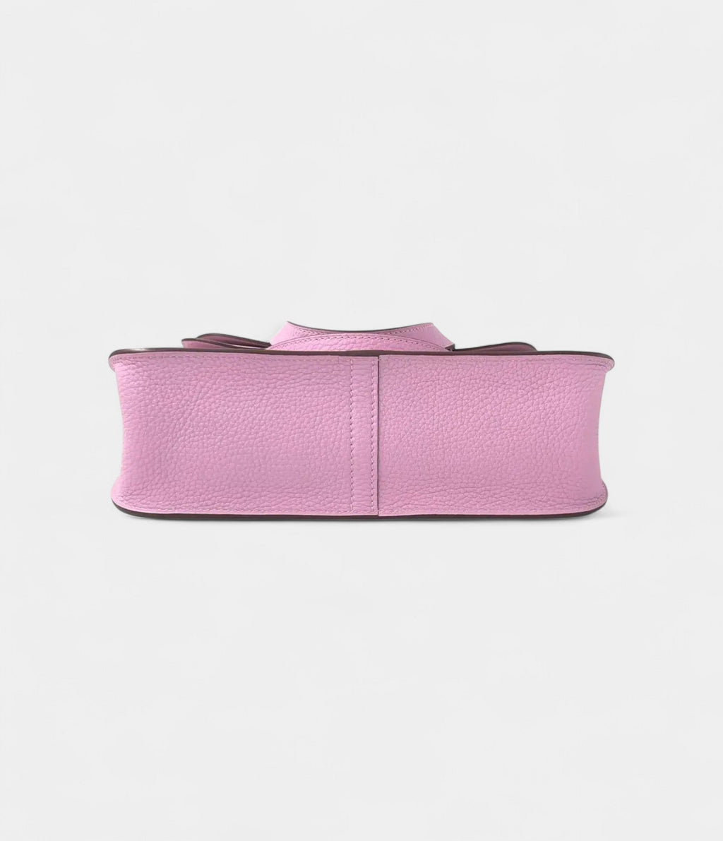 HMHalzan Leather Handbag Pink