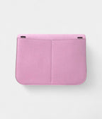 HMHalzan Leather Handbag Pink