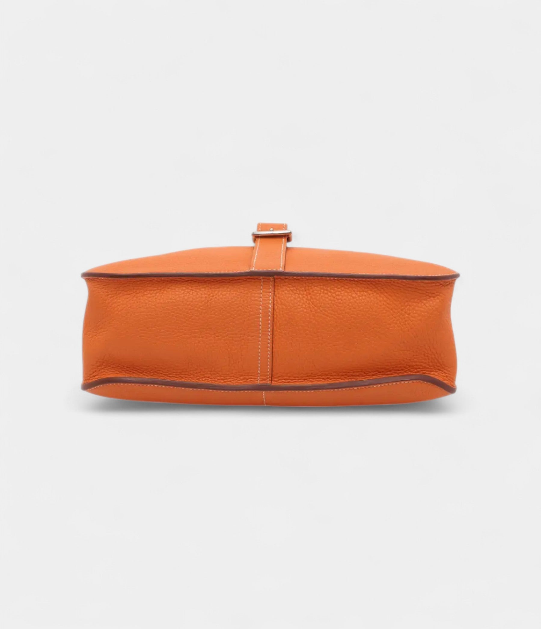HMHalzan Leather Orange Handbag