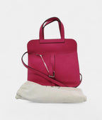 HMHalzan Leather Pink Handbag
