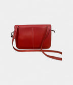 HMHalzan Leather Red Handbag