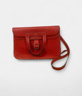 HMHalzan Leather Red Handbag