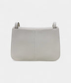 HMHalzan Leather White Handbag
