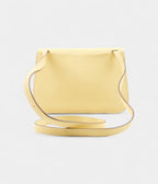 HMHalzan Leather Yellow Handbag