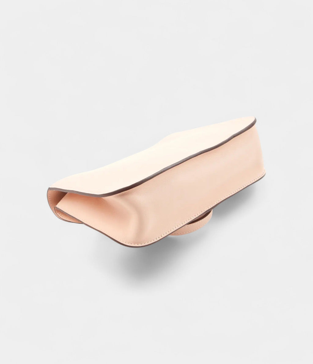 HMHalzan Pink Leather Handbag