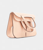 HMHalzan Pink Leather Handbag