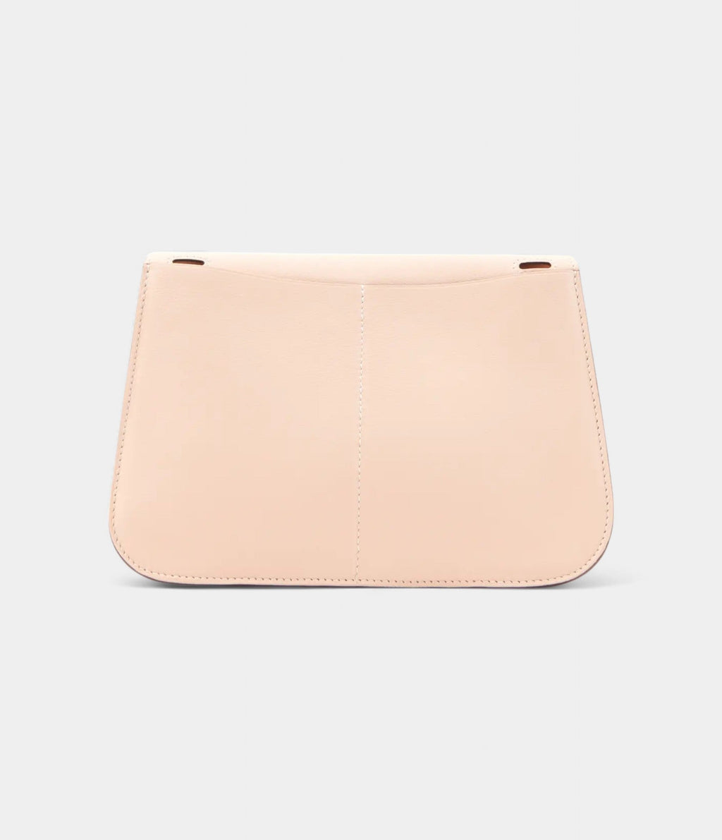 HMHalzan Pink Leather Handbag
