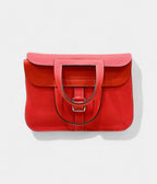 HMHalzan Red Leather Handbag