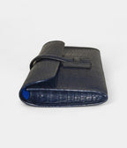 HMJige 29 Clutch Bag Blue Alligator