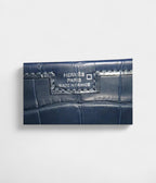 HMJige 29 Clutch Bag Blue Alligator