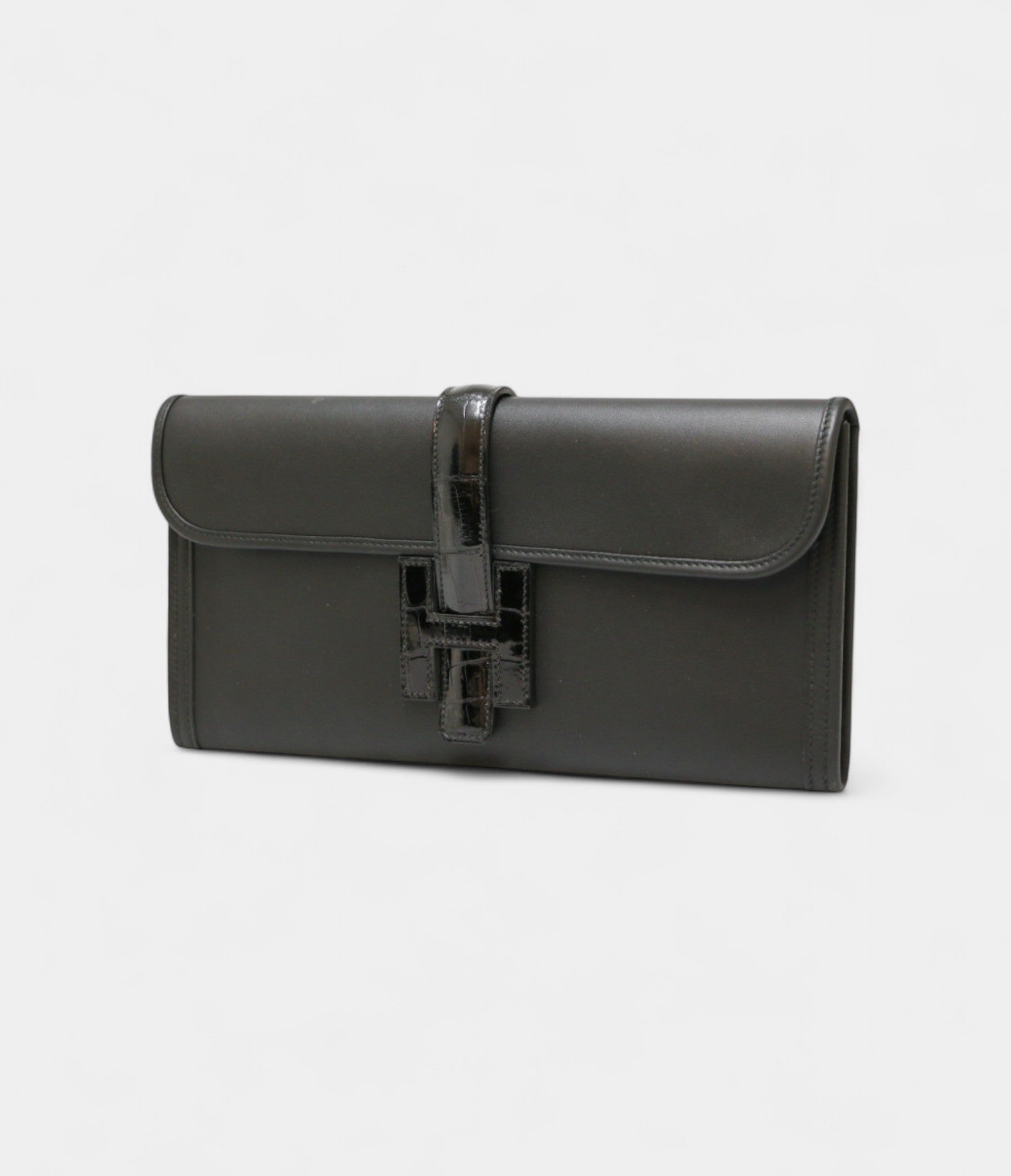 HMJige Clutch Swift Leather and Alligator