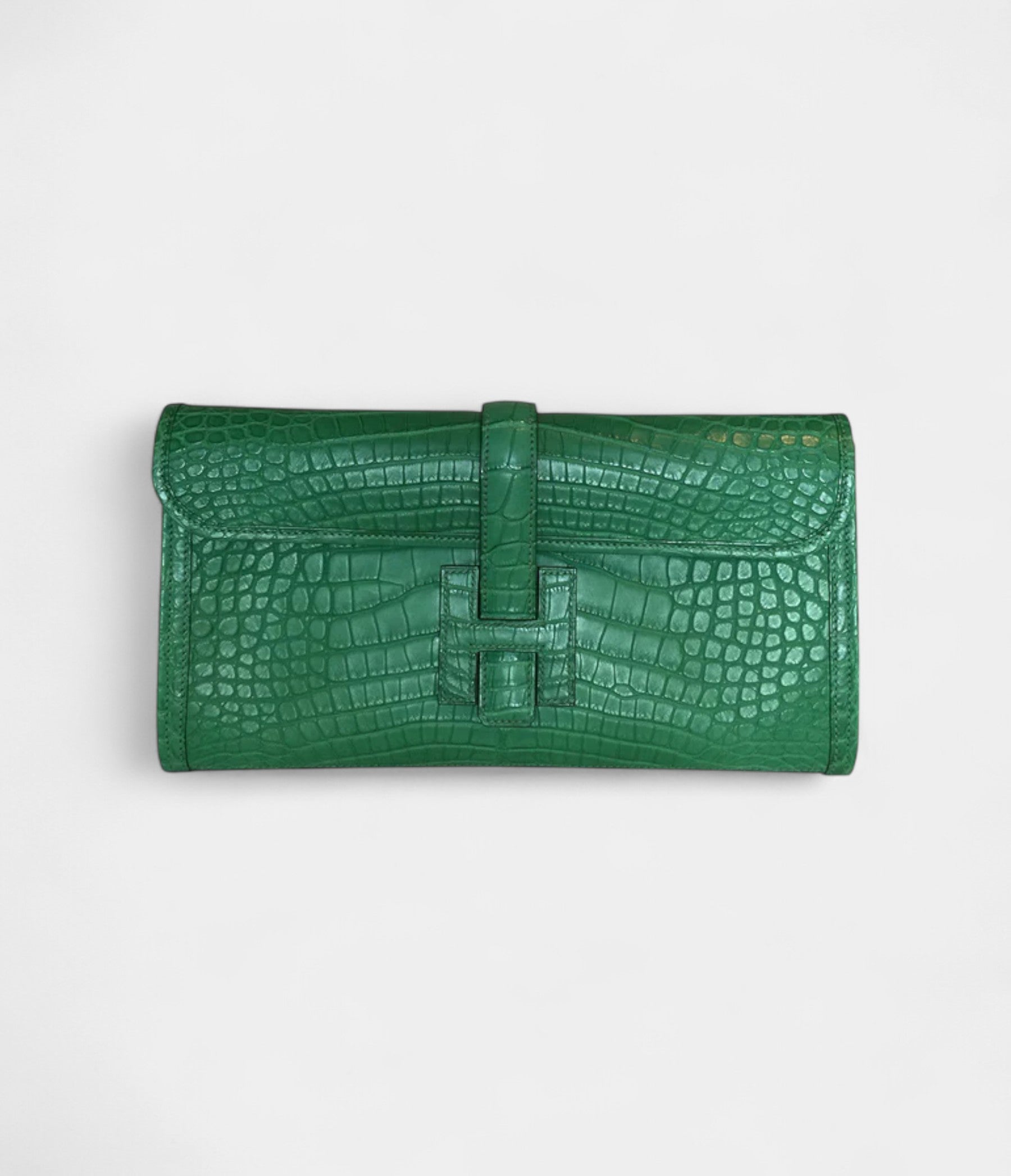HMJige Elan 29 Clutch Alligator Matte Bag