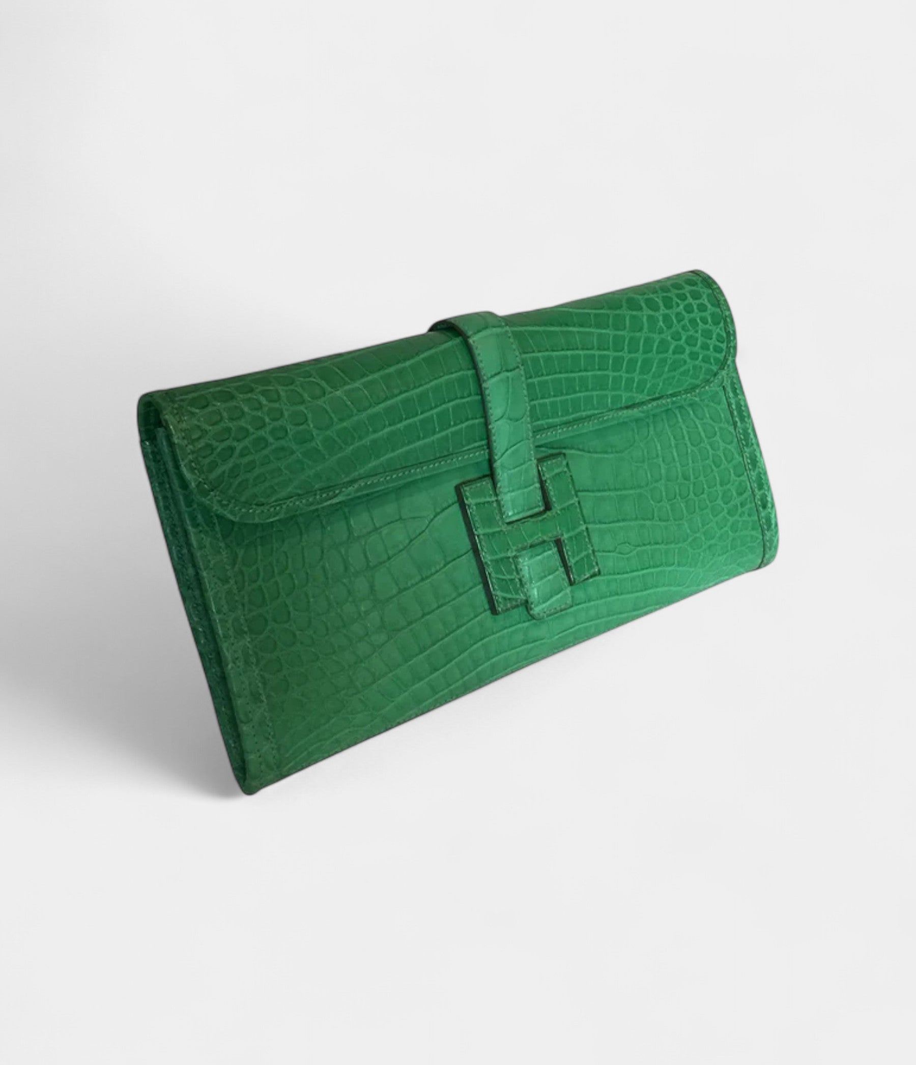 HMJige Elan 29 Clutch Alligator Matte Bag