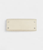 Hermes Kelly 25 Beton Ostrich Palladium Hardware