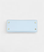 Hermes Kelly 25 Bleu Brume Epsom Gold Hardware