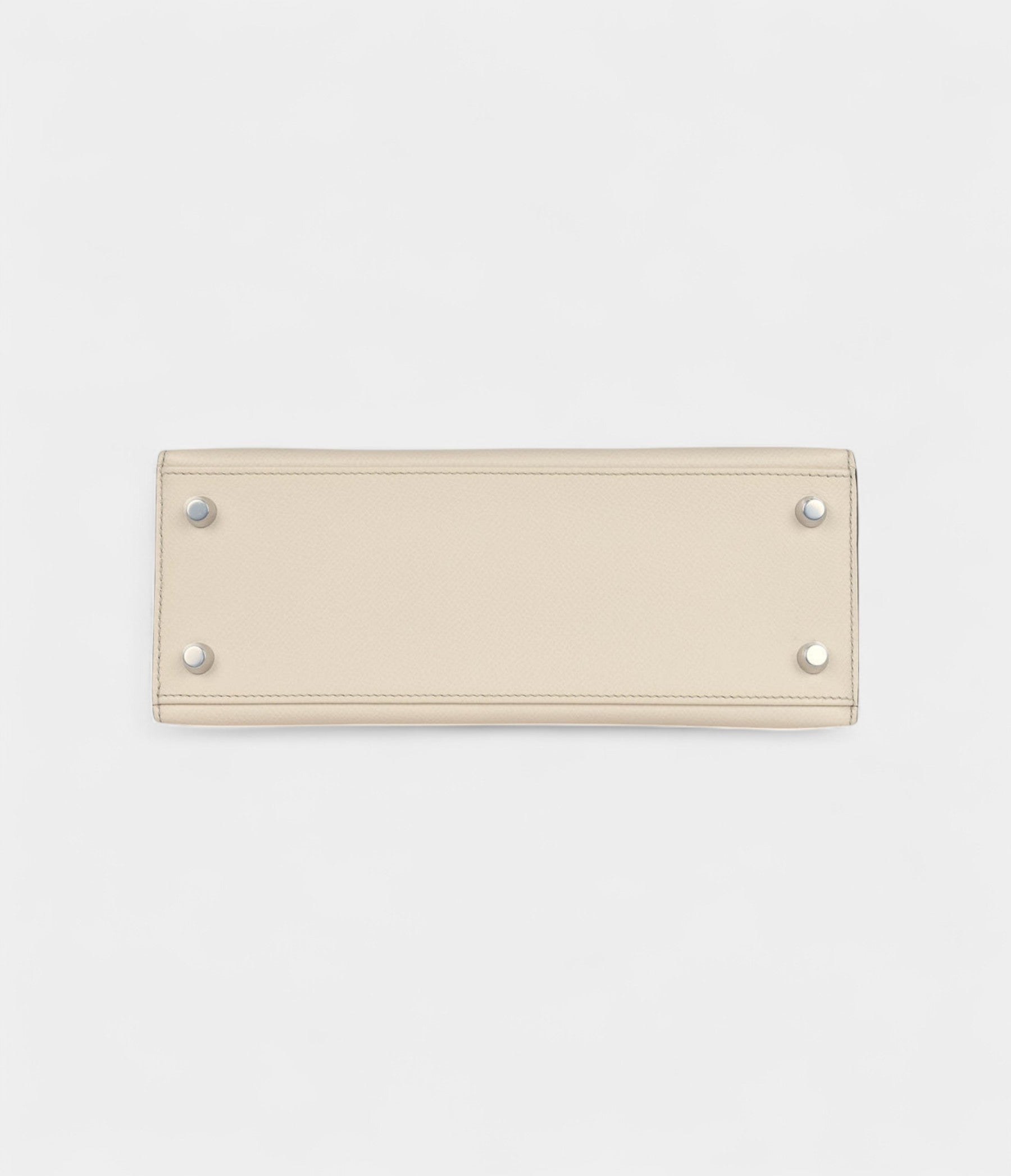 Hermes Kelly 25 Craie and Trench Epsom Brushed Palladium Hardware