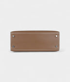 Hermes Kelly 25 Etoupe Tadelakt Palladium Hardware