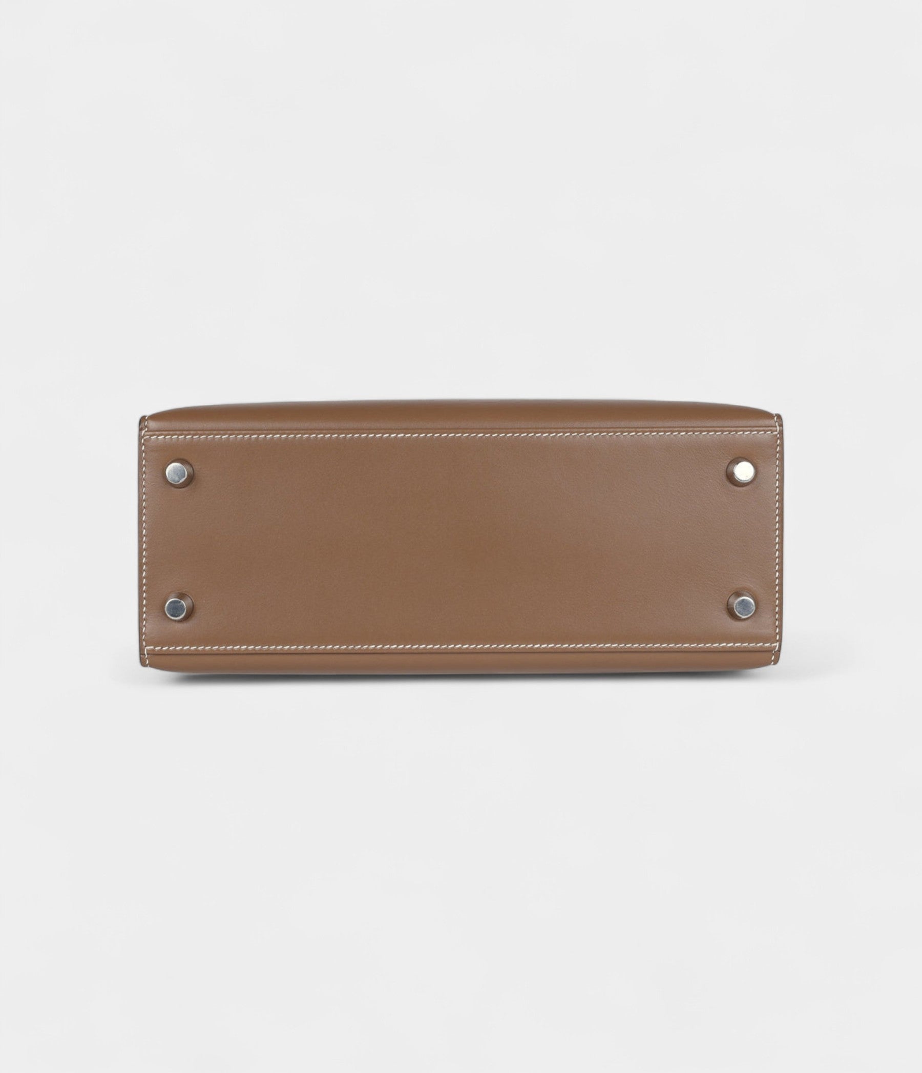 Hermes Kelly 25 Etoupe Tadelakt Palladium Hardware