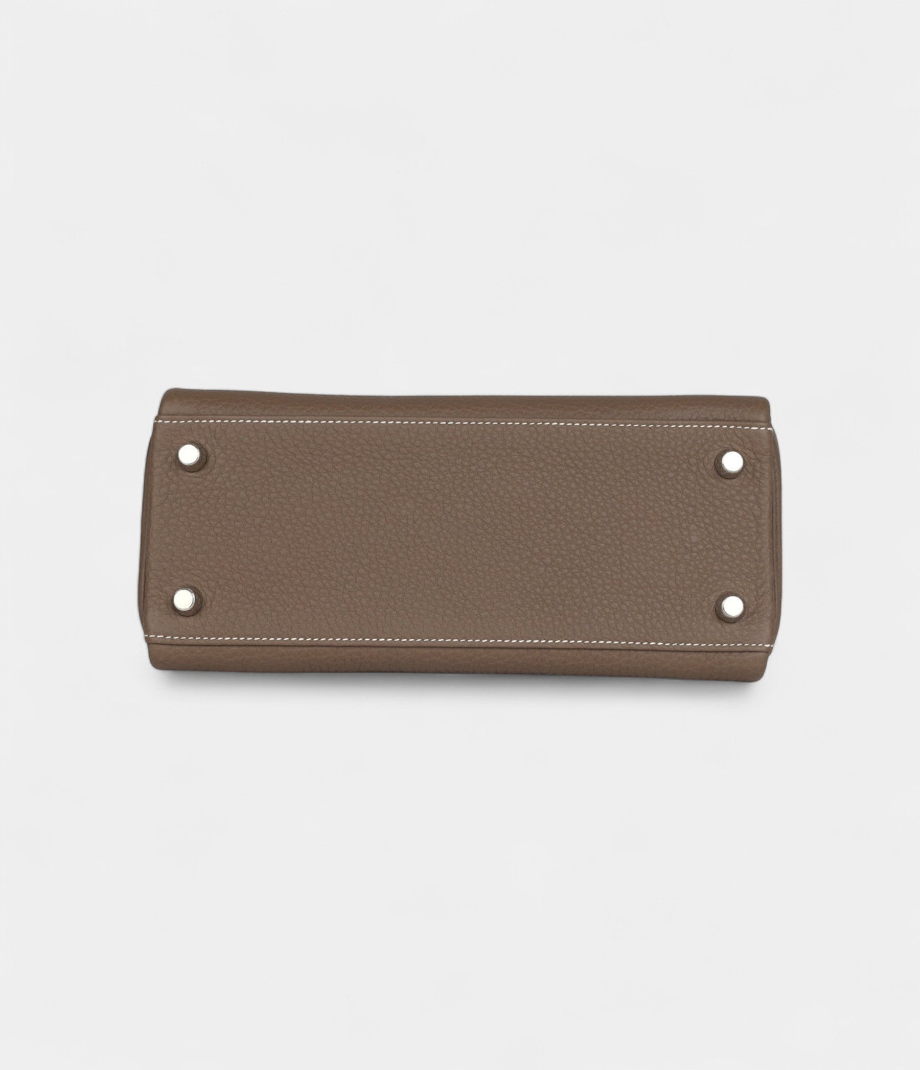 Hermes Kelly 25 Etoupe Togo Palladium Hardware