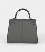 Hermes Kelly 25 Gris Meyer Swift Palladium Hardware