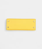Hermes Kelly 25 Jaune De Naples Epsom Palladium Hardware