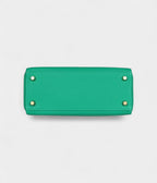 Hermes Kelly 25 Menthe Togo and Varanus Niloticus Lizard Touch Permabrass Hardware