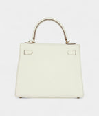 Hermes Kelly 25 Mushroom Togo Gold Hardware