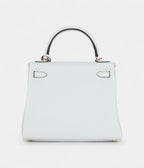 Hermes Kelly 25 Platinum Grey Togo Permabrass Hardware