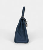 Hermes Kelly 25 Prussian Blue Togo Palladium Hardware