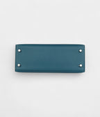 Hermes Kelly 25 Vert Bosphore Towards Madame Palladium Hardware