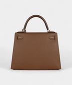 Hermes Kelly 28 Alezan Epsom Gold Hardware