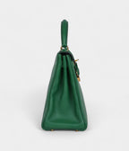 Hermes Kelly 28 Benghal Courchevel Gold Hardware