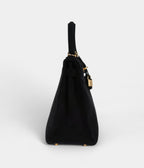 Hermes Kelly 28 Black Doblis Gold Hardware