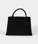 Hermes Kelly 28 Black Doblis Gold Hardware