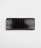 Hermes Kelly 28 Cocoan Shiny Niloticus Crocodile Palladium Hardware