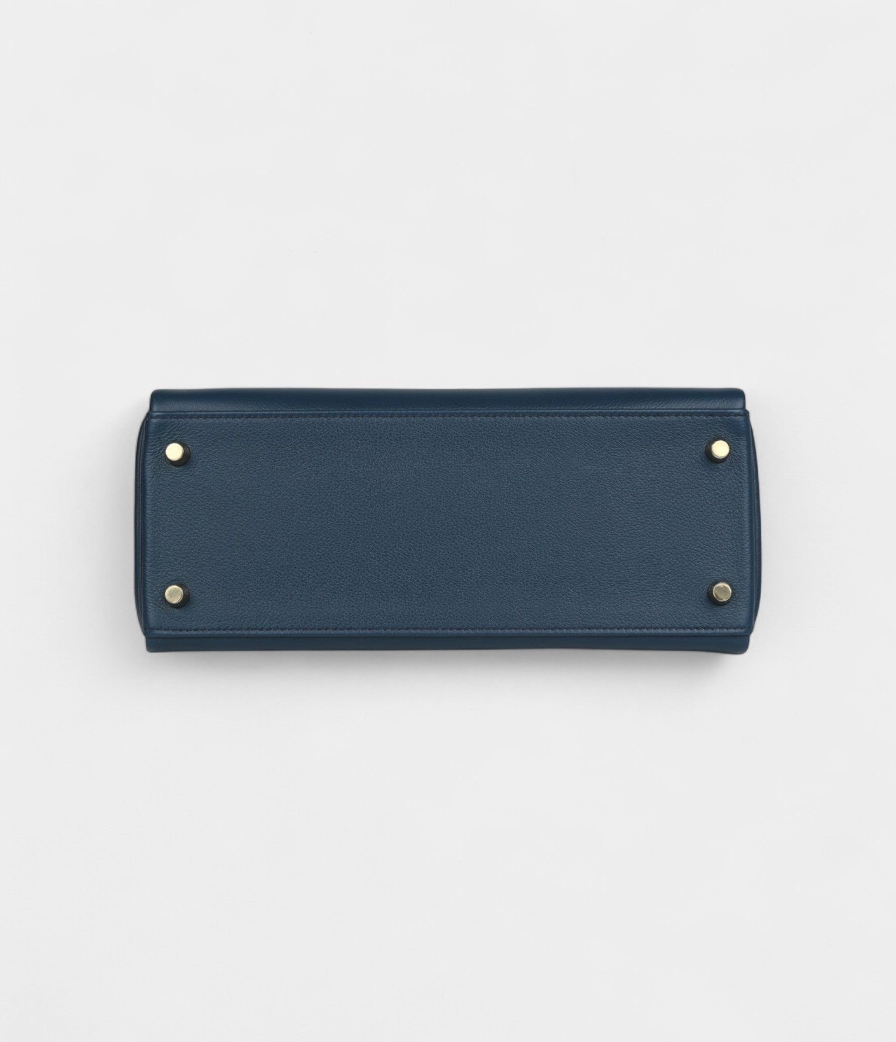 Hermes Kelly 28 Deep Bleu Evercolor Gold Hardware