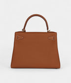 Hermes Kelly 28 Gold Togo Gold Hardware