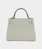 Hermes Kelly 28 Grey Neve Togo Palladium Hardware
