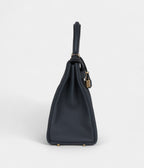 Hermes Kelly 28 Gris Misty Togo Permabrass Hardware