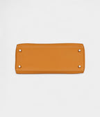 Hermes Kelly 28 Mustard Clemence Palladium Hardware