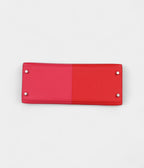 Hermes Kelly 28 Red Heart, Rose Extreme and Zanzibar Blue Epsom Palladium Hardware