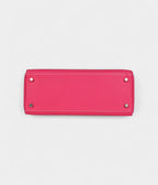Hermes Kelly 28 Rose Tyrien Candy Epsom Palladium Hardware