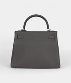 Hermes Kelly 28 Tin Togo Palladium Hardware