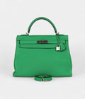 HMKelly 32 Bambou Togo Palladium Hardware